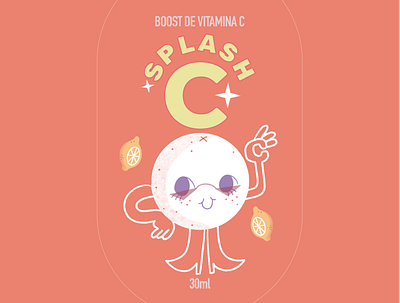 Boost branding character design illustration logo procreate