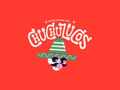 Chuchulucos branding candy graphic design identity logo mexican skull