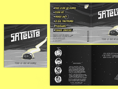 Cover Art album artwork bandart booklet cd cover ep illustration procreate punk rock
