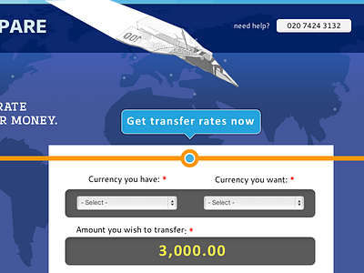 Forex Compare Large Desktop Boxed Form