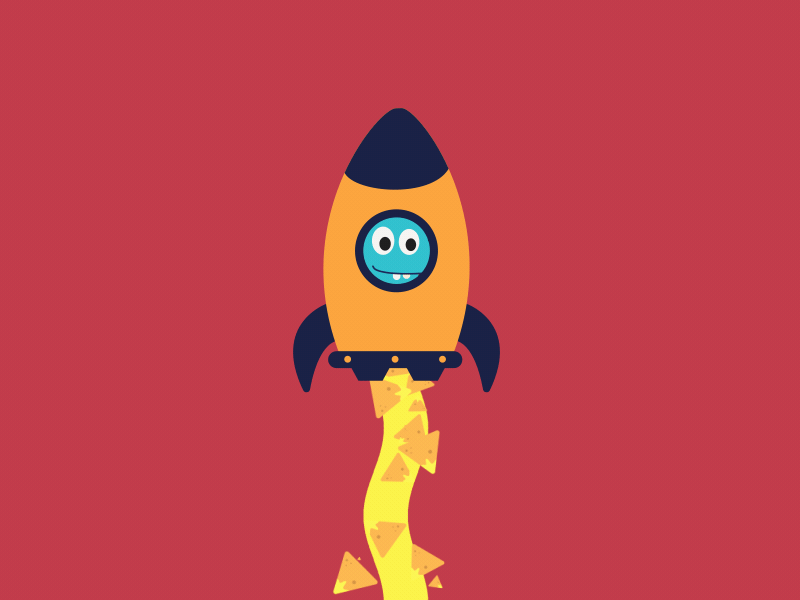Nacho Rocket - Parry Gripp character dinosaur motion graphics music nacho rocket