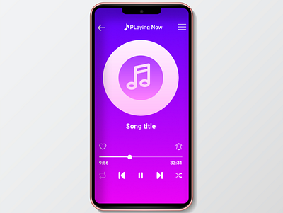 Music player design music player site ui ux web