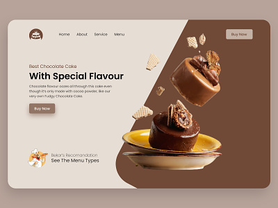 Cake Shop baker bakery birthday cake cake cake shop cakes clean ui cookie app cookies design desserts ecommerce food web header design minimalist order pastry cake react native sweets web design