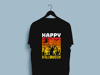 Happy Halloween T- Shirt Design