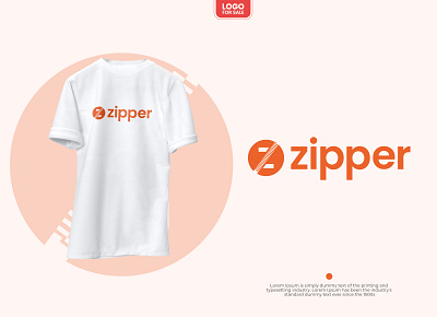 Zipper Logo Design | Unused Logo For Sale minimalist z letter zipper logo z logo