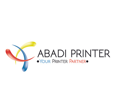 Simple Logo For Printing Business 3d branding graphic design logo
