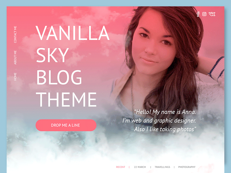 Vanilla Sky blog (GIF)