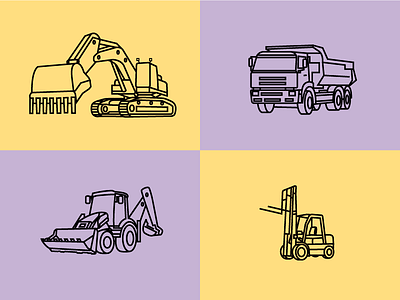 Transport and equipment icons equipment icons iconset transport