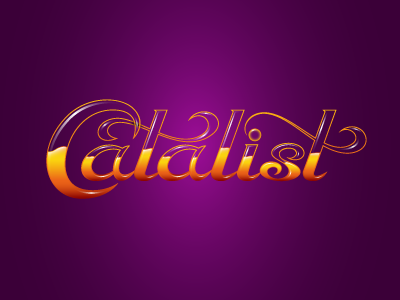 Catalist lettering logo