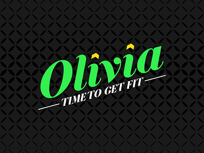 Olivia training coach branding coach crossfit fit fitness logo sport vitality