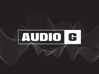 Audiog branding logo logotype sound soundwave