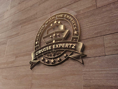 Cruise Expertz Brand Identity branding design graphic design logo ui web