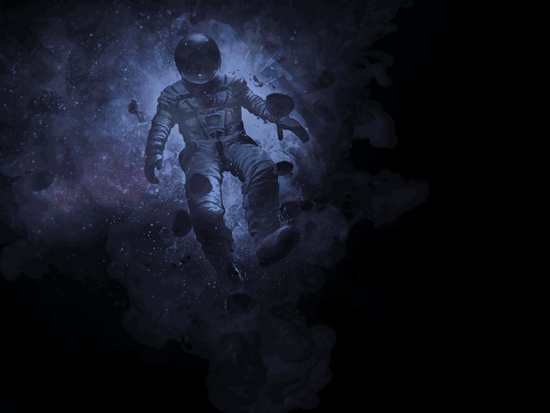 404 - experiment 404 animation astronaut black gif lost space