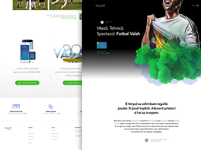 Soccer layout v.4 football landing page layout minimalist responsive sketch soccer