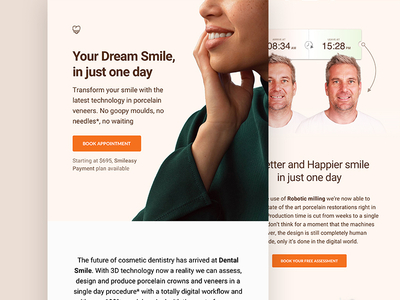 Dental Newsletter dental design layout minimalist minimalistic newsletter