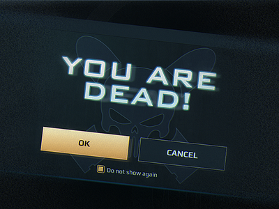Dead PopUp Window dead games gui scifi videogames