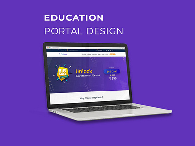 Education Portal Design PrepKeeda