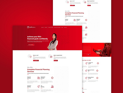 My Finroute branding design graphic design homepage homepage landing page illustration landing page logo react react development typography ui ui design ux vector