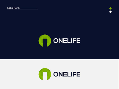 ONELIFE creative gradient modern logo brand brand identy branding check mark clean design d logomark flat illustration life logo logo mark minimal one onelife onelife logo typography