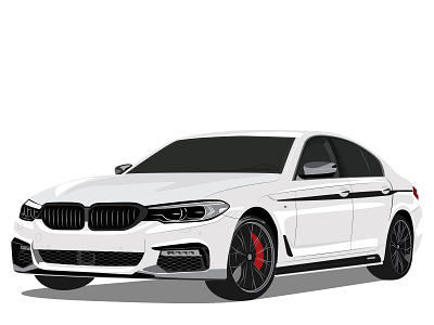 BMW M4 white color