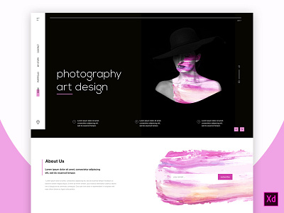 Adobe Xd 06 adobe art clean colour design interface minimal photo ui web xd
