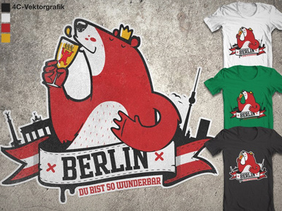 beerlin baer beer berlin berliner bkopf contest design fashion pilsner shirt