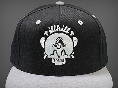 cappie basecap bkopf black bone brown cap fancy ghost illhill skull snapback white