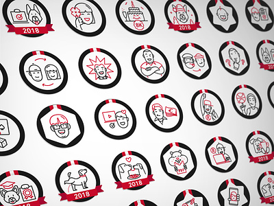 Icon Pack Bejond bkopf bkopfone character icons linear icons lineart