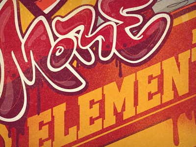 poster design wip 2013 design elements festival graffiti hiphop more poster street templin typography urban