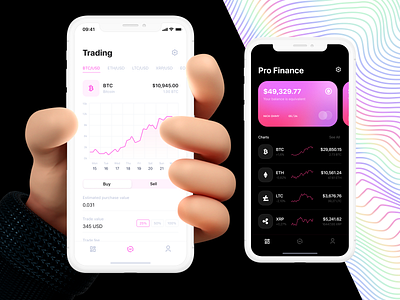 Finance app android bank banking banking app chart design exploration finance finance app fintech mobile mobile app money money app ois ui ui design ux wallet wallet app