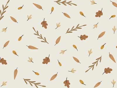 Leaf Pattern autumn brushes fall leaf leaves paint pattern photoshop