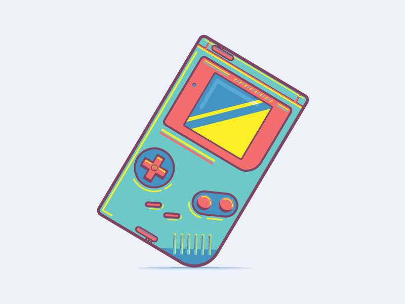 Gameboy by Daniele Cavoli on Dribbble