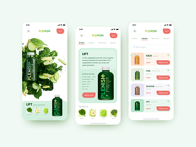 Healthy drink clean design healthy healthy drink healthy eating healthy life healthy lifestyle healthyfood interface mobile muzli ui ux web