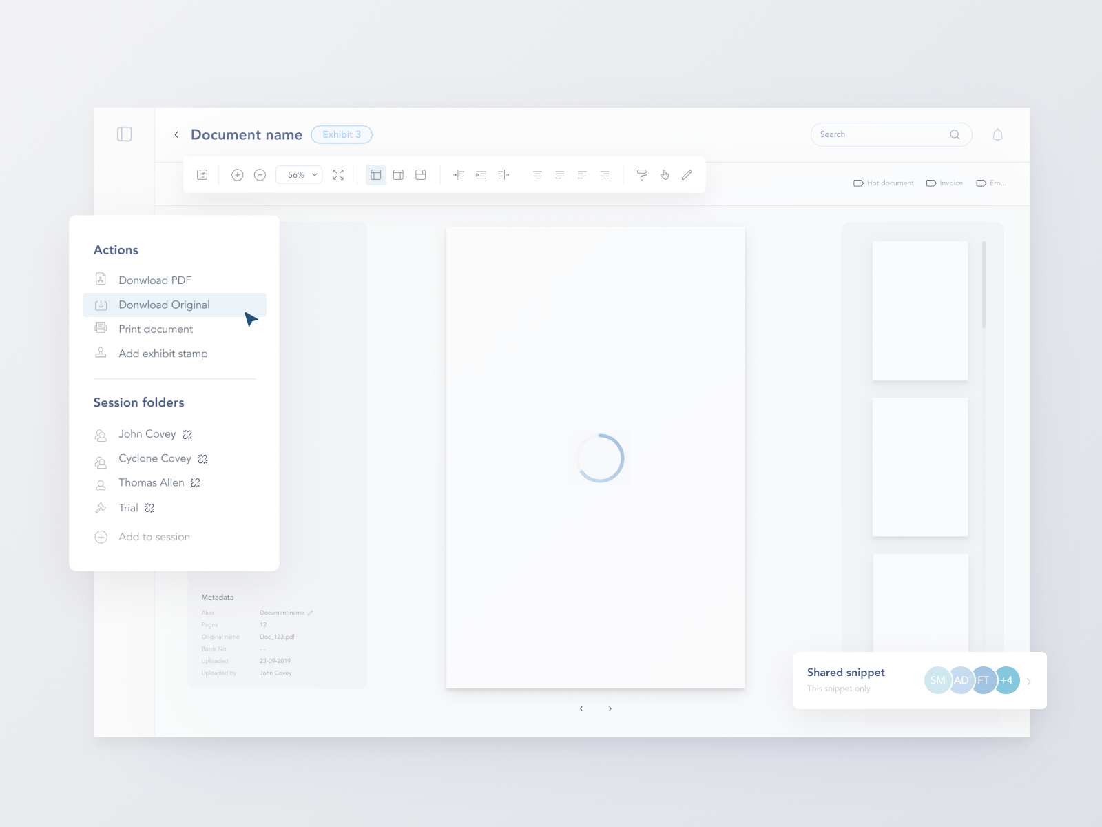 Editor app by for on Dribbble