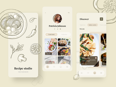 Recipe studio app