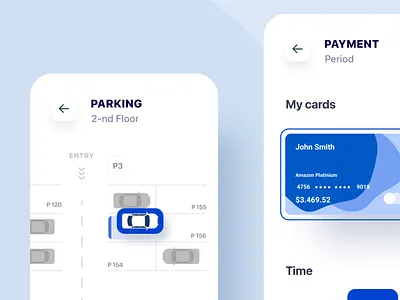 Parking app app clean design graphic interface ios muzli onboard onboarding onboarding screen onboarding screens onboarding ui product swipe swipe right swipes ui userex ux