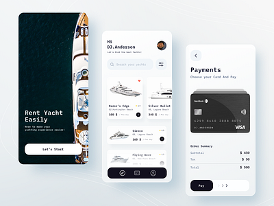 Rent Yacht app