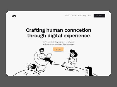 Agency landing page after effecs agency animation app contact figma framer hero illustration landing notion scroll slider ui ux web