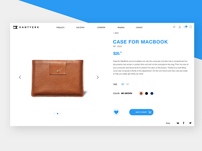 Product page case ecommerce interface macbook muzli prize product store ui user web website