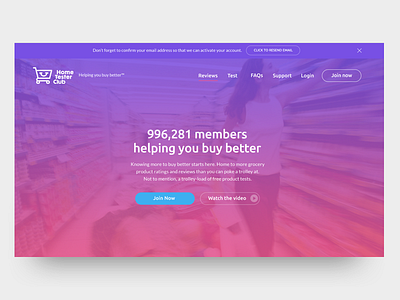Home Page for Global brand brand color gradient home home page interaction muzli product retail tester ui ux