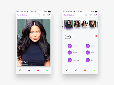 Dating App Mock Ups app create dating girl like model muzli profile singles swipe ui username ux