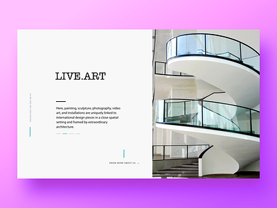 About page about page art behance live mockup museum muzli photo post presentation scroll ui web