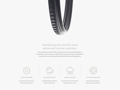 Features of circular polarizer