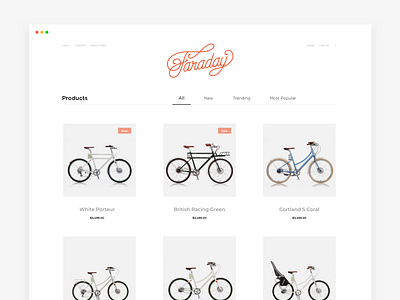 Products Page by Sergushkin for Sergushkin on Dribbble
