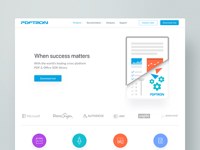 Pdftron Home Page