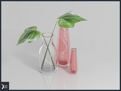 3D Plant vase & Decoration vase