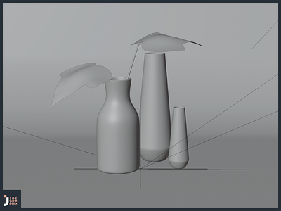 3D Plant vase & Decoration vase 3d 3dblender 3dmodeling blender plant vase