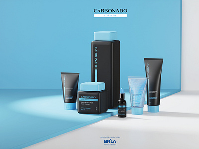 CARBONADO FOR MEN
3D Packaging & Label Design.