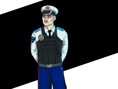 Character Design - Police Chief Yung