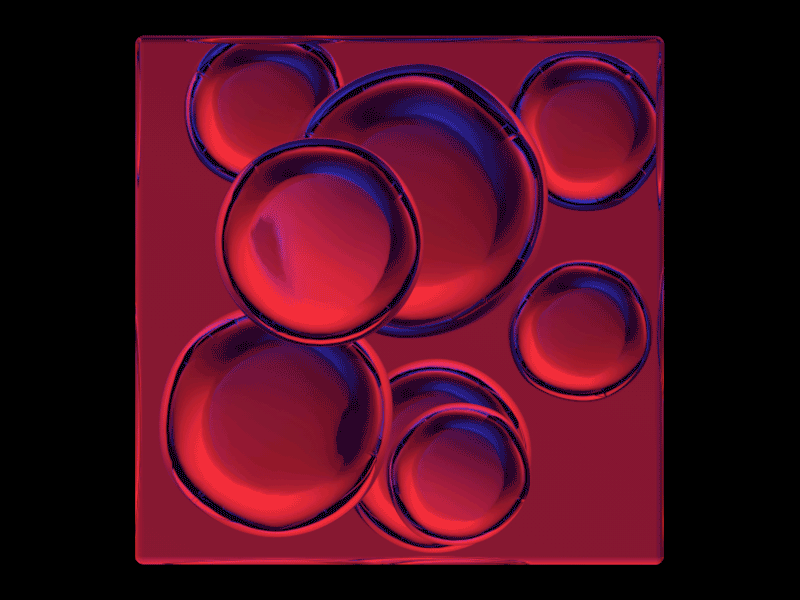 Experimento 3D transparent refraction reflections cube motion soft body dynamics cinema 4d c4d bubbles bubble